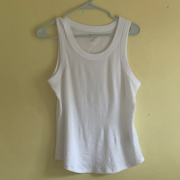 Madewell Tops - Madewell White Tank Top NWOT